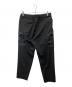 WHITE MOUNTAINEERING (ホワイトマウンテ二アニング) STRETCHED HYBRID WIDE TAPERED PANTS ブラック サイズ:2：15000円