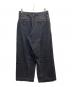 jieda (ジエダ) DRAPING  DENIMPANTS ブラック サイズ:2：9000円