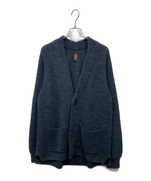 BATONER（バトナ―）BATONER (バトナ―) SIGNATURE 1BUTTON CARDIGAN グレー サイズ:3の古着・服飾アイテム
