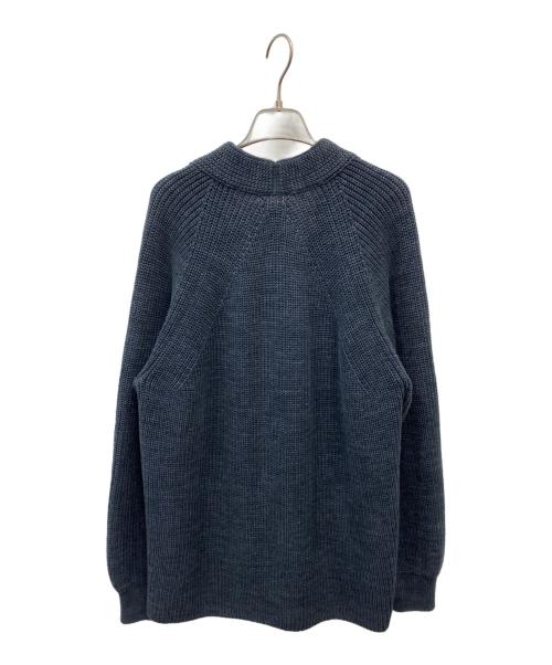 BATONER（バトナ―）BATONER (バトナ―) SIGNATURE 1BUTTON CARDIGAN グレー サイズ:3の古着・服飾アイテム