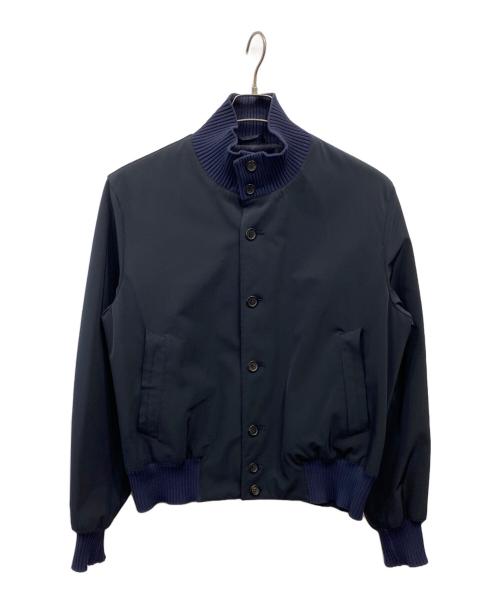 PRADA（プラダ）PRADA (プラダ) ボンバージャケット ネイビー サイズ:Mの古着・服飾アイテム