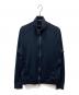 PRADA（プラダ）の古着「パイピングジップアップジャケット」｜ネイビー