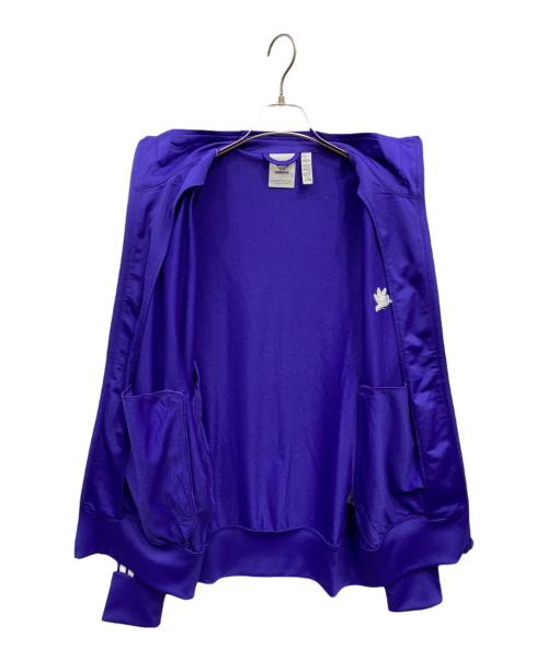 adidas（アディダス）adidas (アディダス) トラックジャケット パープル サイズ:XLの古着・服飾アイテム