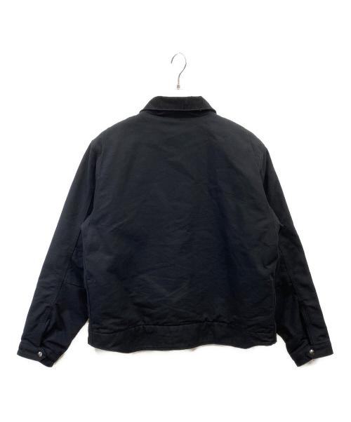 CarHartt（カーハート）CarHartt (カーハート) DUCK DETROIT JACKET BLANKET LINED ブラック サイズ:Lの古着・服飾アイテム