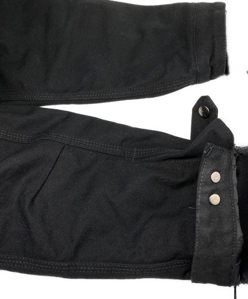 CarHartt（カーハート）CarHartt (カーハート) DUCK DETROIT JACKET BLANKET LINED ブラック サイズ:Lの古着・服飾アイテム
