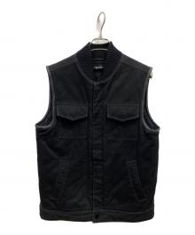 T by ALEXANDER WANG（ティーバイアレキサンダーワン）の古着「裏キルティングベスト」｜ブラック