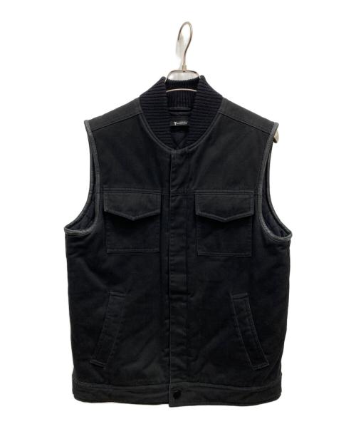 T by ALEXANDER WANG（ティーバイアレキサンダーワン）T by ALEXANDER WANG (ティーバイアレキサンダーワン) 裏キルティングベスト ブラック サイズ:Sの古着・服飾アイテム