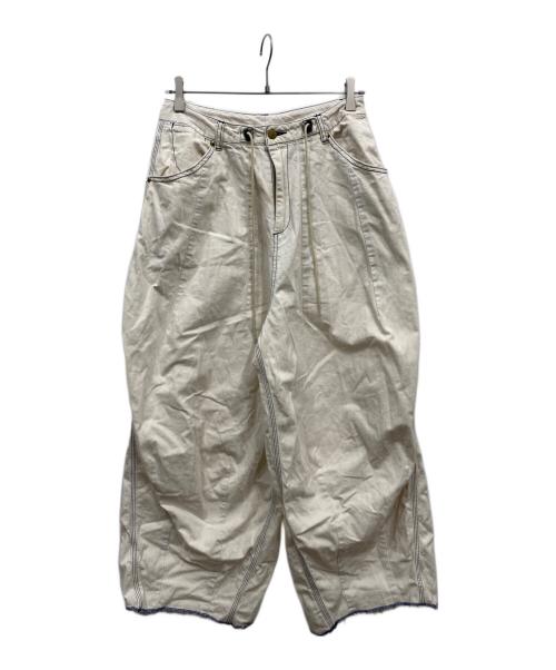 Needles（ニードルズ）Needles (ニードルズ) ヒザデルパンツ ホワイト サイズ:2の古着・服飾アイテム