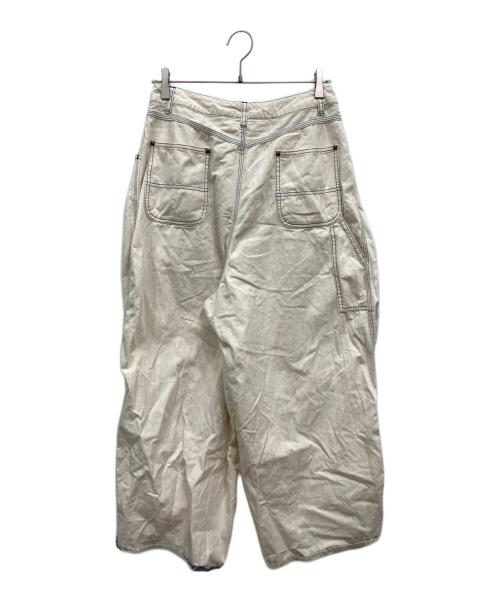 Needles（ニードルズ）Needles (ニードルズ) ヒザデルパンツ ホワイト サイズ:2の古着・服飾アイテム