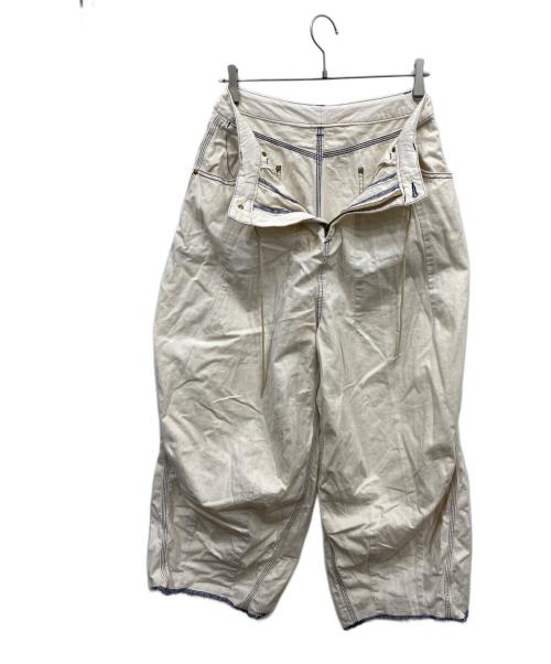 Needles（ニードルズ）Needles (ニードルズ) ヒザデルパンツ ホワイト サイズ:2の古着・服飾アイテム