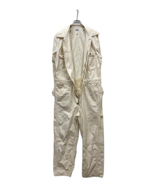 LEE（リー）LEE (リー) オールインワン ホワイト サイズ:Mの古着・服飾アイテム