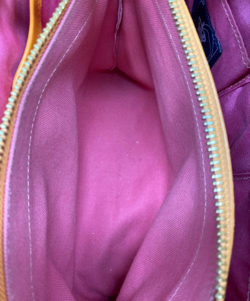 A.D.M.J.（エーディーエムジェイ）A.D.M.J. (エーディーエムジェイ) シュリングレザートート グレーの古着・服飾アイテム