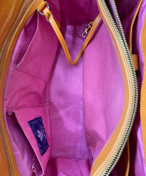 A.D.M.J.（エーディーエムジェイ）A.D.M.J. (エーディーエムジェイ) シュリングレザートート グレーの古着・服飾アイテム