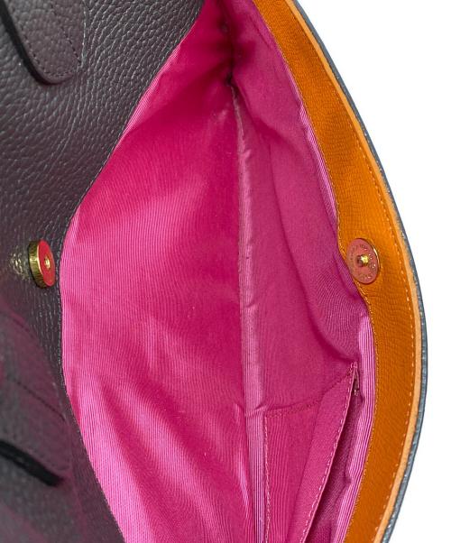 A.D.M.J.（エーディーエムジェイ）A.D.M.J. (エーディーエムジェイ) シュリングレザートート グレーの古着・服飾アイテム