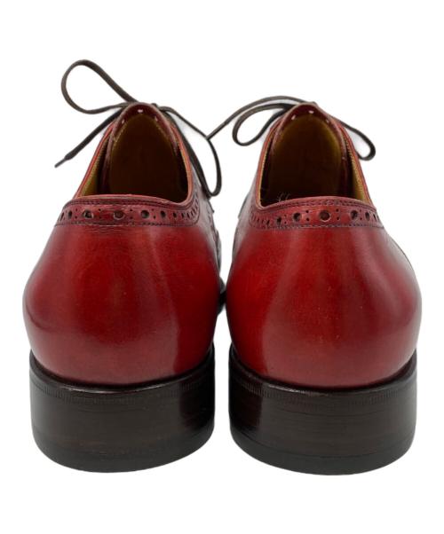 Stefano Bemer（ステファノ ベーメル）Stefano Bemer (ステファノ ベーメル) ウィングチップシューズ レッド サイズ:401/2の古着・服飾アイテム