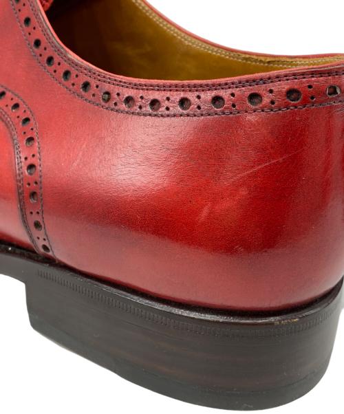Stefano Bemer（ステファノ ベーメル）Stefano Bemer (ステファノ ベーメル) ウィングチップシューズ レッド サイズ:401/2の古着・服飾アイテム