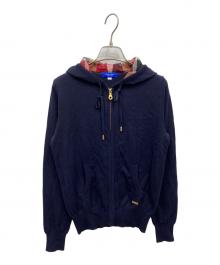 BLUE LABEL CRESTBRIDGE（ブルーレーベルクレストブリッジ）の古着「ジップパーカー」｜ネイビー