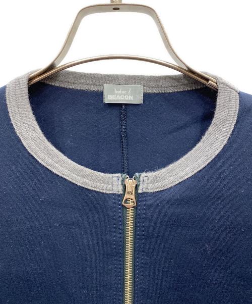 kolor/BEACON（カラービーコン）kolor/BEACON (カラービーコン) ジップアップカーディガン グレー サイズ:不明の古着・服飾アイテム