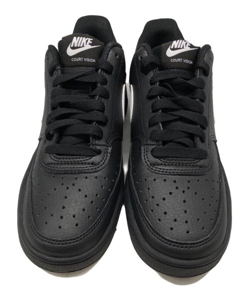 NIKE（ナイキ）NIKE (ナイキ) COURT VISION LOW ブラック サイズ:24㎝の古着・服飾アイテム
