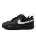 NIKE (ナイキ) COURT VISION LOW ブラック サイズ:24㎝：4000円
