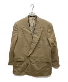 DAKS（ダックス）の古着「モヘヤ混テーラードジャケット」｜ブラウン