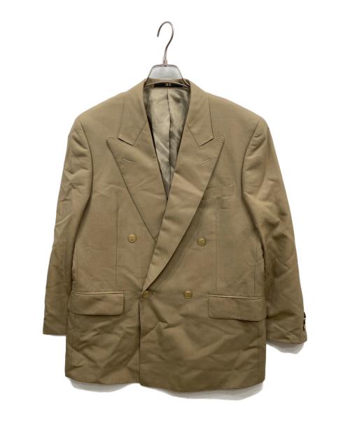 DAKS（ダックス）DAKS (ダックス) モヘヤ混テーラードジャケット ブラウン サイズ:92AB3の古着・服飾アイテム