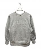 Champion REVERSE WEAVEチャンピオン リバース ウィーブ）の古着「90's クルーネックスウェット」｜グレー