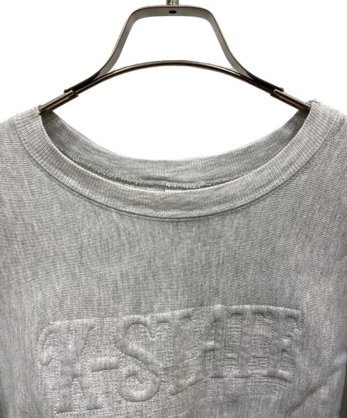 Champion REVERSE WEAVE（チャンピオン リバース ウィーブ）Champion REVERSE WEAVE (チャンピオン リバース ウィーブ) 90's クルーネックスウェット グレー サイズ:Lの古着・服飾アイテム