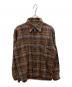 PENDLETON（ペンドルトン）の古着「70's フランネルチェックシャツ」｜ブラウン