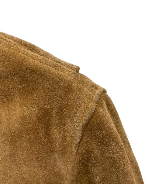 AVIREX LTD（アヴィレックス）AVIREX LTD (アヴィレックス) スウェードレザージャケット ブラウン サイズ:Mの古着・服飾アイテム