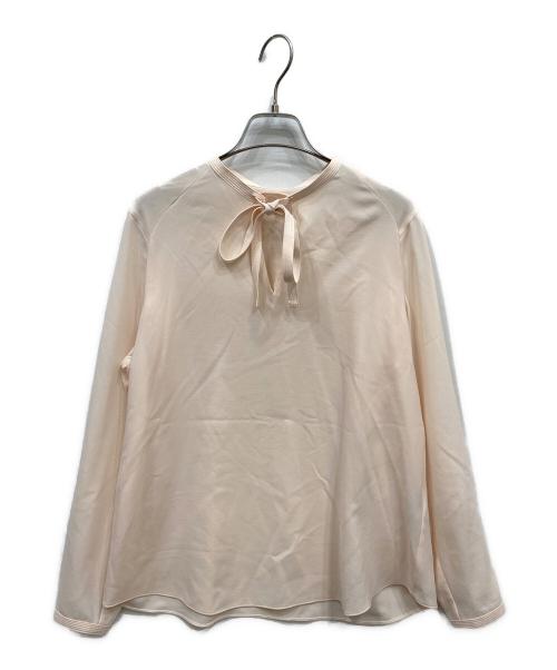 TOMORROW LAND collection（トゥモローランドコレクション）TOMORROW LAND collection (トゥモローランドコレクション) ボウタイブラウス ピンク サイズ:36の古着・服飾アイテム