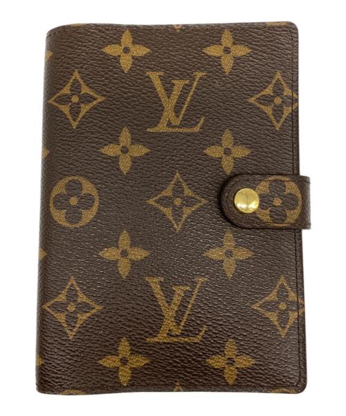 LOUIS VUITTON（ルイ ヴィトン）LOUIS VUITTON (ルイ ヴィトン) 手帳カバー ブラウンの古着・服飾アイテム