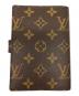 LOUIS VUITTON (ルイ ヴィトン) 手帳カバー ブラウン：25000円