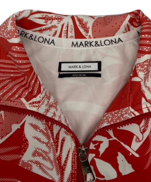 MARK&LONA（マークアンドロナ）MARK&LONA (マークアンドロナ) Gosh Jersey Top MARK&LONA レッド サイズ:46の古着・服飾アイテム