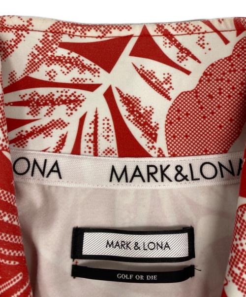 MARK&LONA（マークアンドロナ）MARK&LONA (マークアンドロナ) Gosh Jersey Top MARK&LONA レッド サイズ:46の古着・服飾アイテム