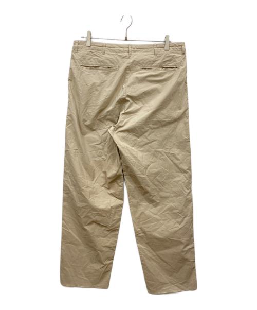 AURALEE（オーラリー）AURALEE (オーラリー) SELVEDGE WEATHER CLOTH EASY PANTS ブラウン サイズ:3の古着・服飾アイテム