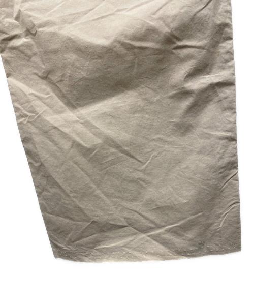 AURALEE（オーラリー）AURALEE (オーラリー) SELVEDGE WEATHER CLOTH EASY PANTS ブラウン サイズ:3の古着・服飾アイテム