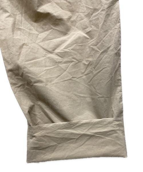 AURALEE（オーラリー）AURALEE (オーラリー) SELVEDGE WEATHER CLOTH EASY PANTS ブラウン サイズ:3の古着・服飾アイテム