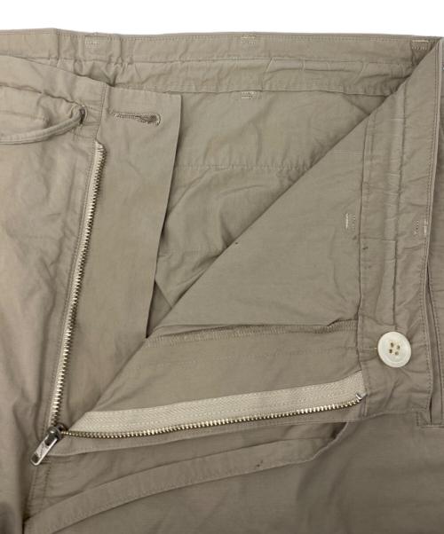 AURALEE（オーラリー）AURALEE (オーラリー) SELVEDGE WEATHER CLOTH EASY PANTS ブラウン サイズ:3の古着・服飾アイテム