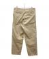 AURALEE (オーラリー) SELVEDGE WEATHER CLOTH EASY PANTS ブラウン サイズ:3：6000円