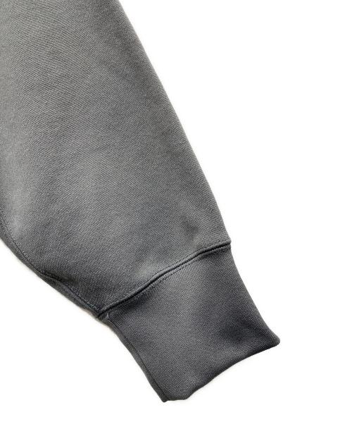 AURALEE（オーラリー）AURALEE (オーラリー) POLYESTER SWEAT P/O グレー サイズ:4の古着・服飾アイテム