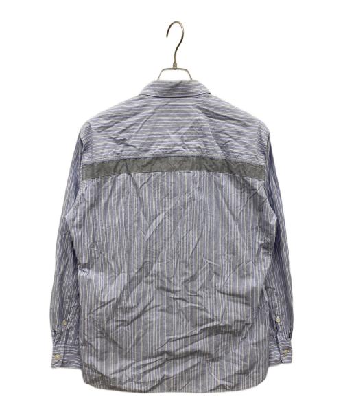 NEIGHBORHOOD（ネイバーフッド）NEIGHBORHOOD (ネイバーフッド) ストライプシャツ ブルー サイズ:Lの古着・服飾アイテム