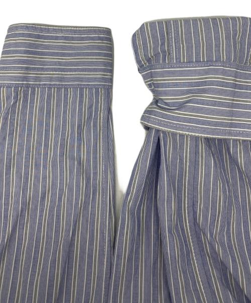 NEIGHBORHOOD（ネイバーフッド）NEIGHBORHOOD (ネイバーフッド) ストライプシャツ ブルー サイズ:Lの古着・服飾アイテム