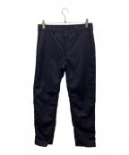 COMME des GARCONS HOMMEコムデギャルソン オム）の古着「ウール ストレートパンツ」｜ネイビー