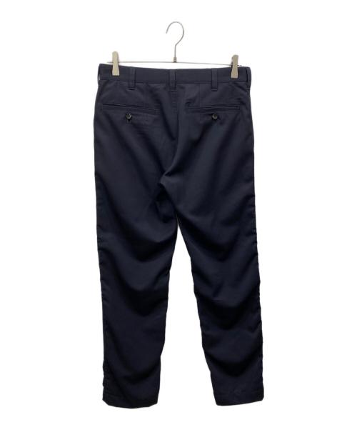 COMME des GARCONS HOMME（コムデギャルソン オム）COMME des GARCONS HOMME (コムデギャルソン オム) ウール ストレートパンツ ネイビー サイズ:XSの古着・服飾アイテム