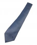 LOUIS VUITTONルイ ヴィトン）の古着「総柄ネクタイ」｜ブルー