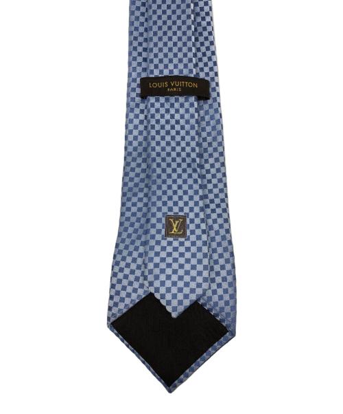 LOUIS VUITTON（ルイ ヴィトン）LOUIS VUITTON (ルイ ヴィトン) 総柄ネクタイ ブルー サイズ:不明の古着・服飾アイテム