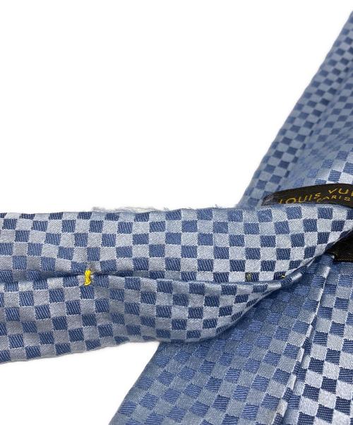 LOUIS VUITTON（ルイ ヴィトン）LOUIS VUITTON (ルイ ヴィトン) 総柄ネクタイ ブルー サイズ:不明の古着・服飾アイテム