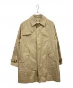 SOUTIENCOLスティアンコル）の古着「ライナー付ステンカラーコート」｜ベージュ