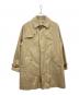 SOUTIENCOL（スティアンコル）の古着「ライナー付ステンカラーコート」｜ベージュ